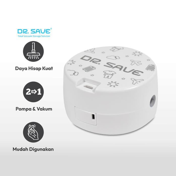 Dr. Save Pompa & Vacuum Bag - Putih