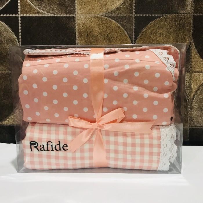 Mukena Dewasa Polkadot Katun Jepang Tokai