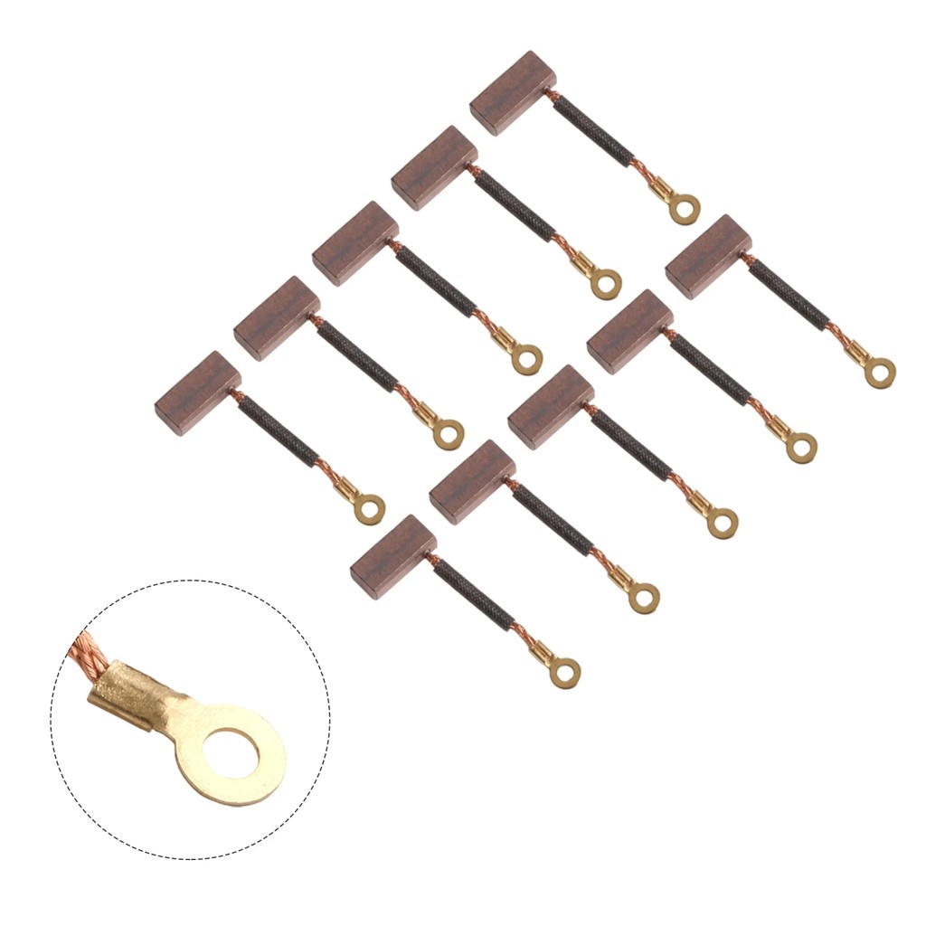 6*8*17mm Carbon Brush DC Submersible Pump Motor Copper Carbon Brush 12V24V36V48V60V General Power