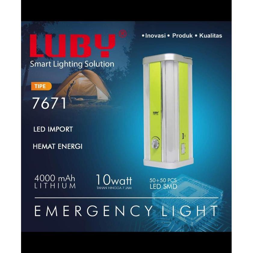 Lampu Emergency Luby L-7671