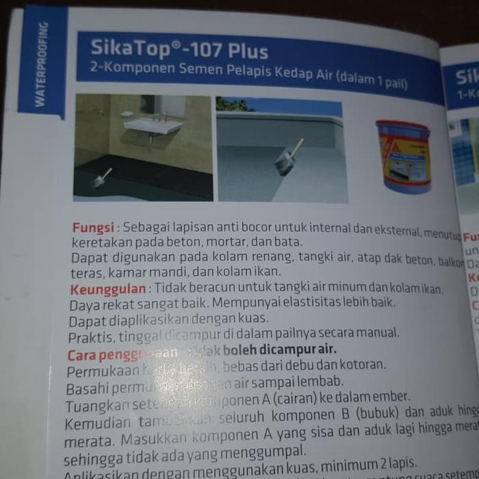 jgmh- Pelapis Anti Bocor Sika Top 107 Plus