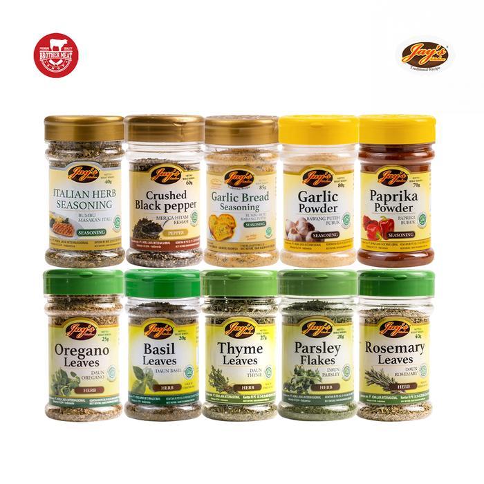 Jay's Natural Spices and Herbs Bottle / Bumbu Rempah Alami - Brothermeatshop