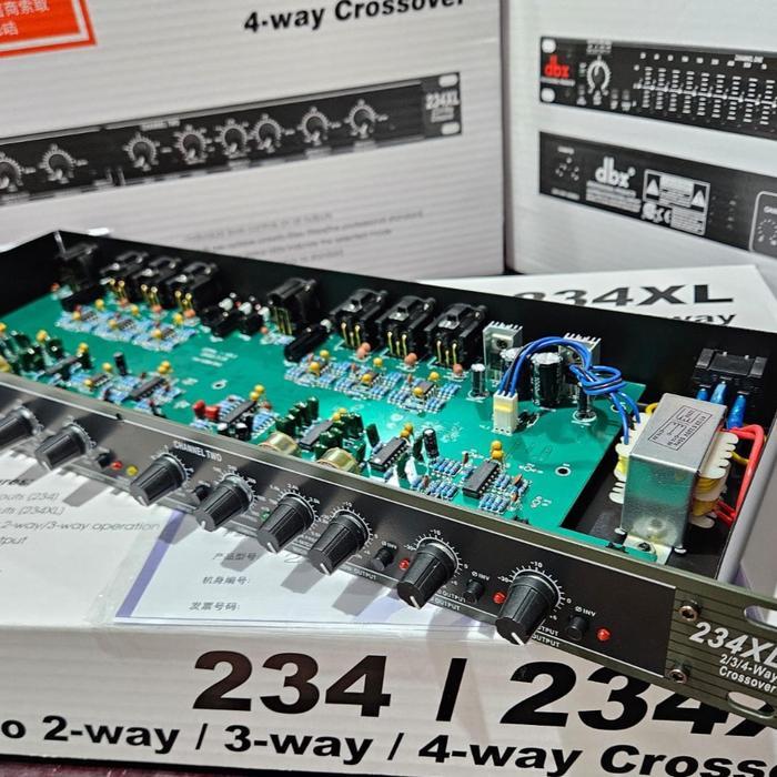 Tntgmusic- Crossover Dbx 234Xl Komponen Full Macro