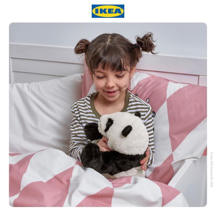 ib91- Ikea Kramig Boneka Panda 30Cm