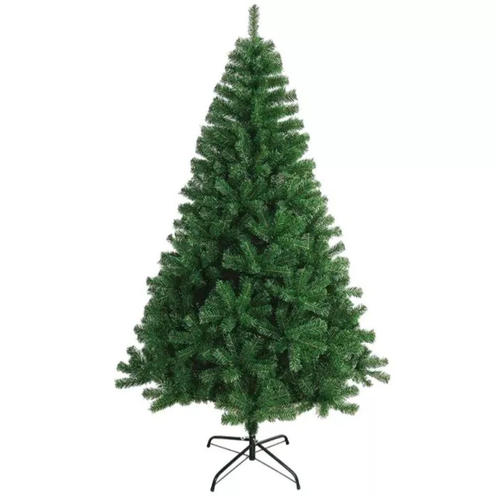 Artificial christmas tree. Economic artificial christmas tree, pvc leaf tree, green christmas