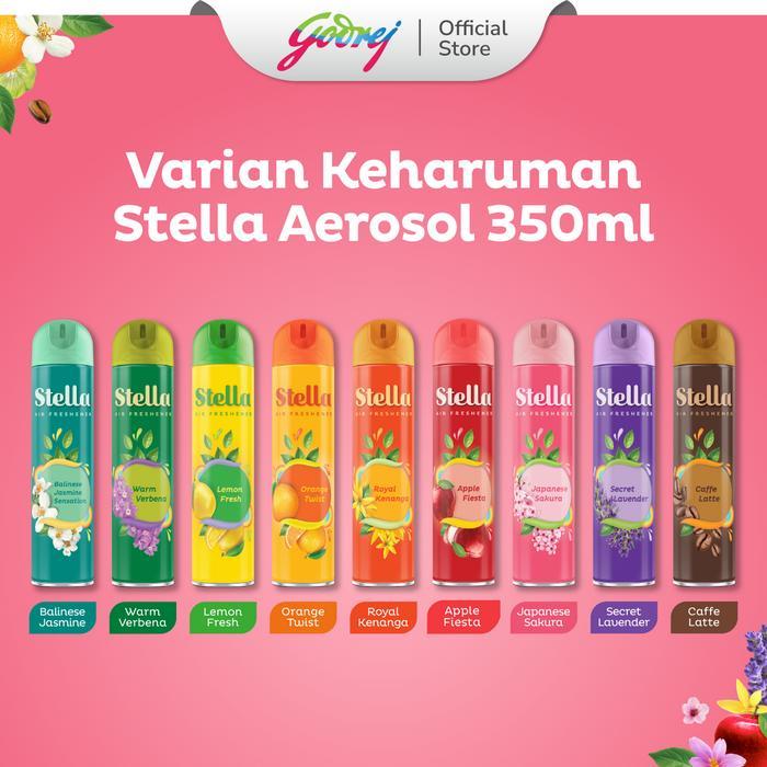 jwyw- Stella Sakura Pengharum Ruangan Aerosol 350Ml - Pengharum Ruangan Spray
