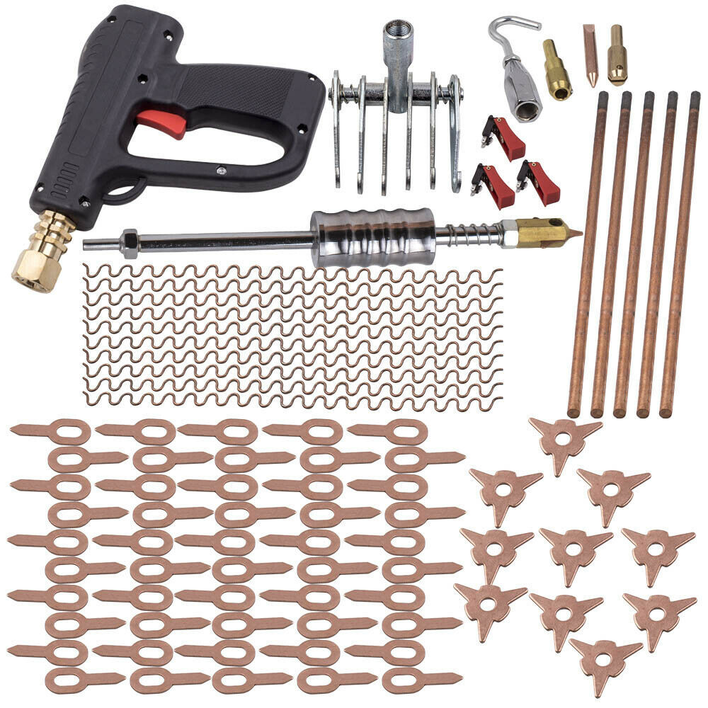 86Pcs Car Dent Puller Welder Kit Dent Repair Kit Car Body Spot Repair