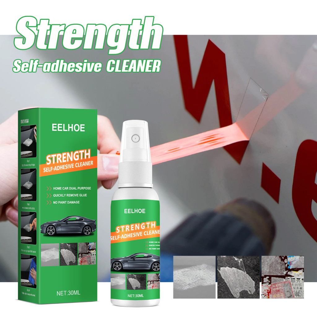 All Purpose Adhesive Glue Remover Sticky Residue Remover Spray Car Glass Label Cleaner Spray Quick