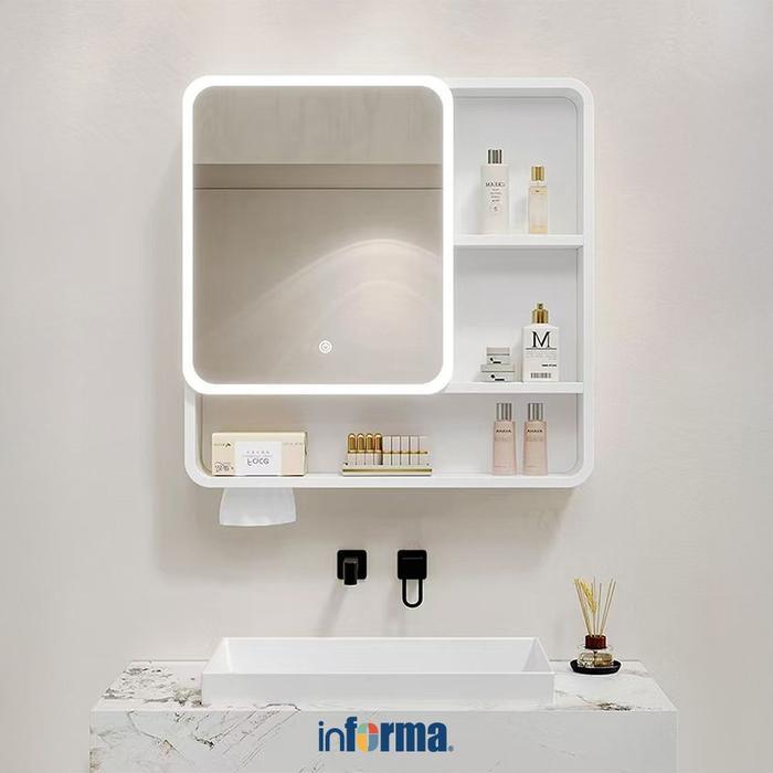 INFORMA DENISE KABINET KAMAR MANDI DENGAN RAK - PUTIH