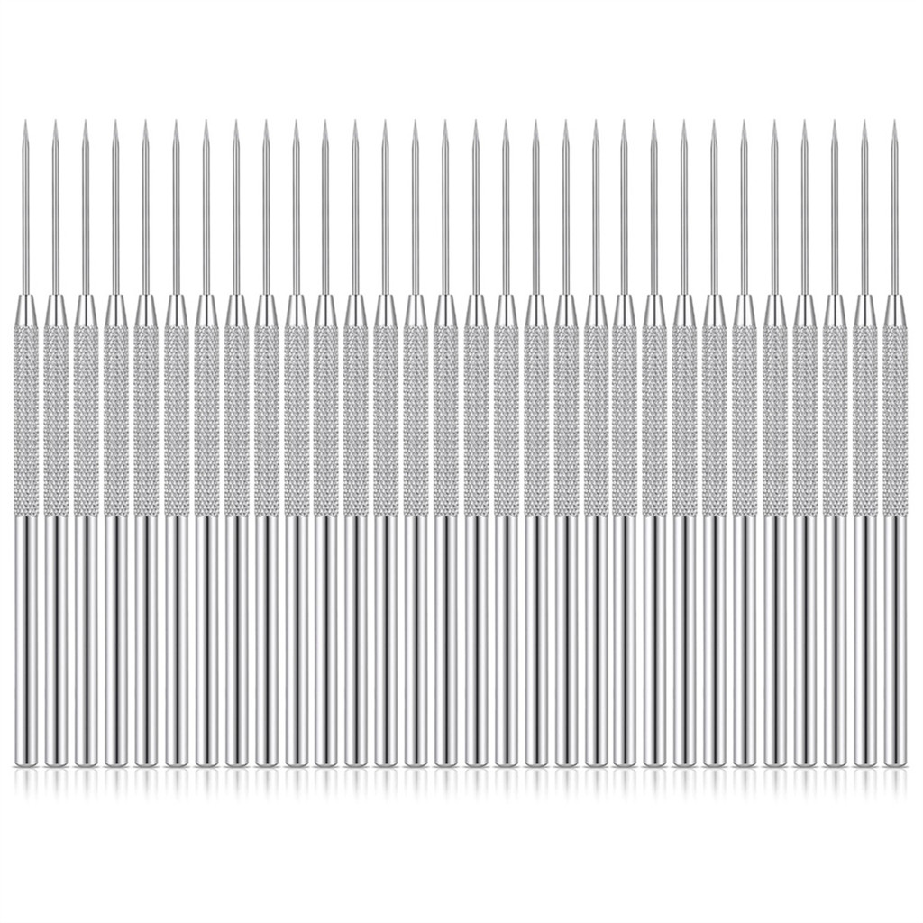 A67I 30Pcs Clay Carving Tools Clay Needle Polymer Detail Pottery Tool Kit Pottery Sculpture Needle