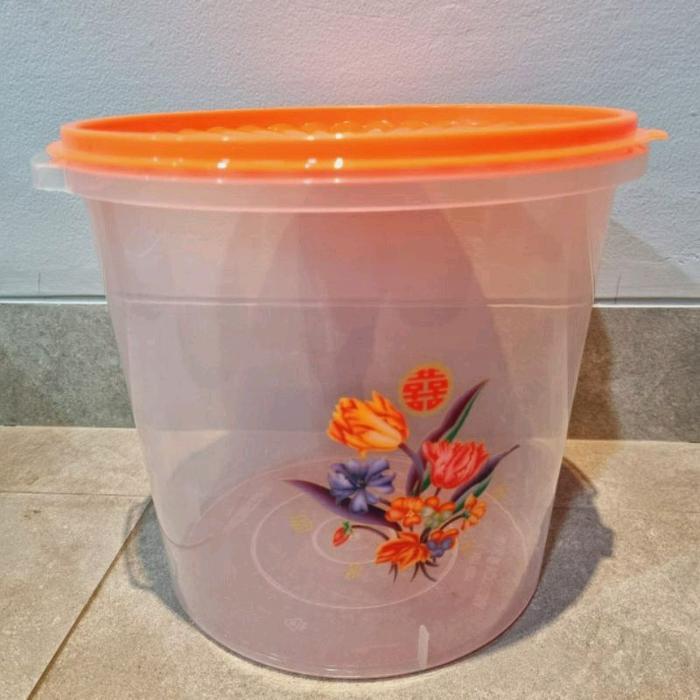 Toples Laura Ukuran 10 Liter / Toples Serbaguna / Toples Kerupuk / Toples Besar Murah