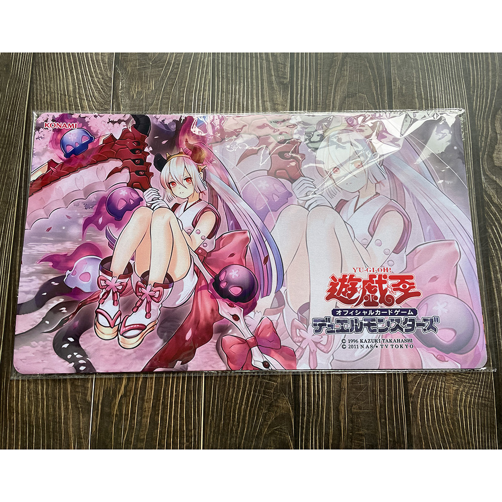 Yu-Gi-Oh Red Blossoms from Underroot Playmat Mat Card Pad YGO MTG KMC TCG YuGiOh MAT-48