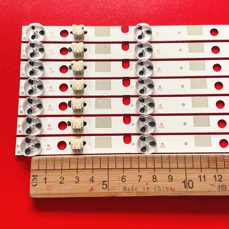 New Kit 14 PCS LED backlight strip for SO NY Toshiba 42" TV 42L7453D SVT420A81 REV03 R L type 130613