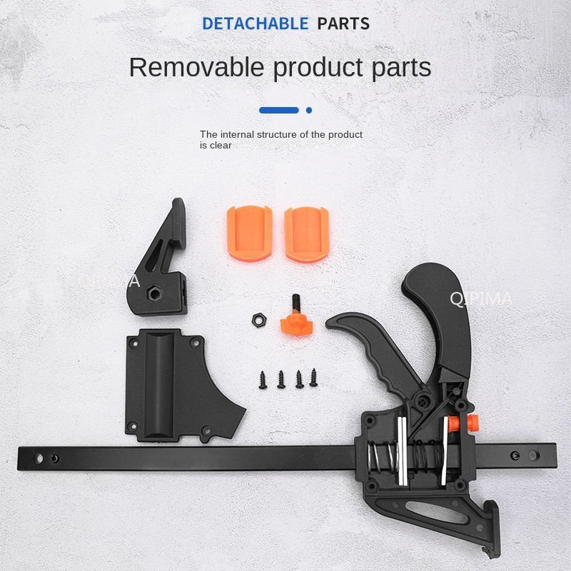F Clamp Spreader Gadget Tool DIY Hand Tool Quick Ratchet Release Speed Squeeze Wood Working Work Bar