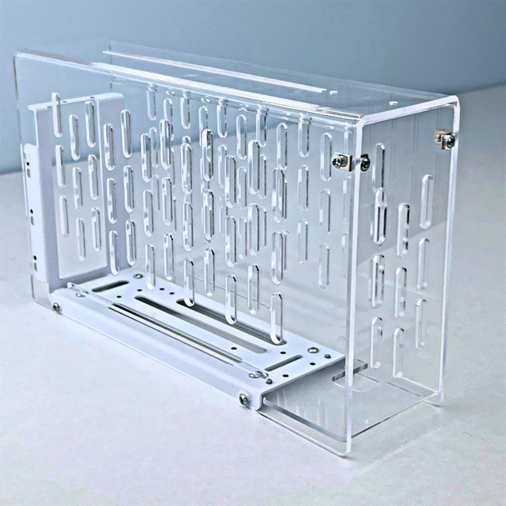 eGPU Laptop External Graphics Card Metal Bracket Base + Acrylic Frame Video Cards GPU Dock Holder fo