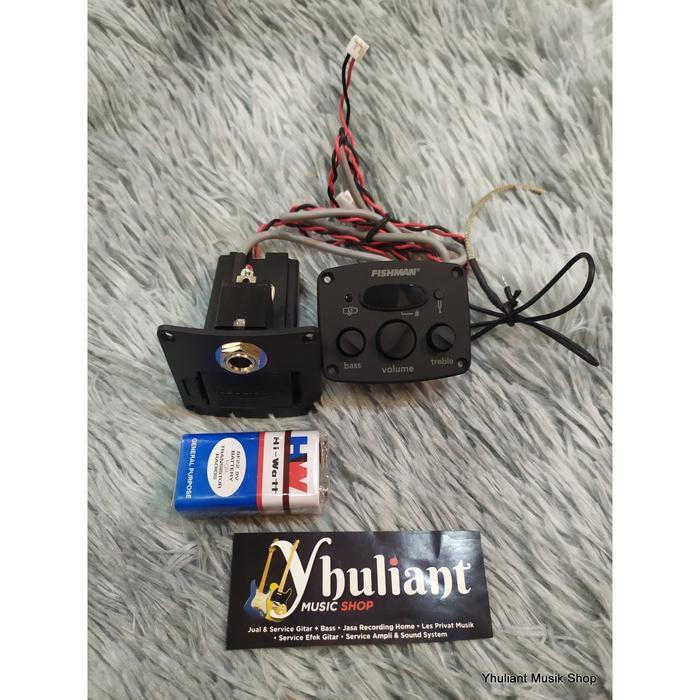Preamp Fishman Isys Mini Ada Tunernya Ready