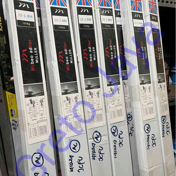 ( A3 Muller ) Rel Pintu J3 Sleding Sliding Ril Pintu Geser Atas A 3 / J 3 Merk Muler