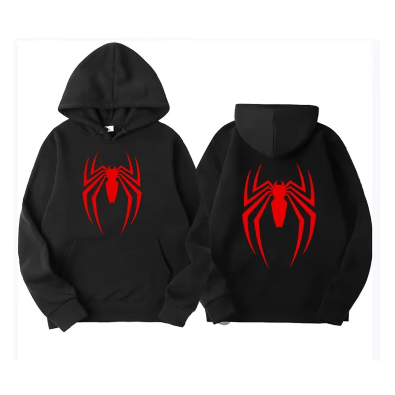 Fashion printed Spider hoodie for men Casual hoodie pullover Sweatshirt for men top spider hoodie