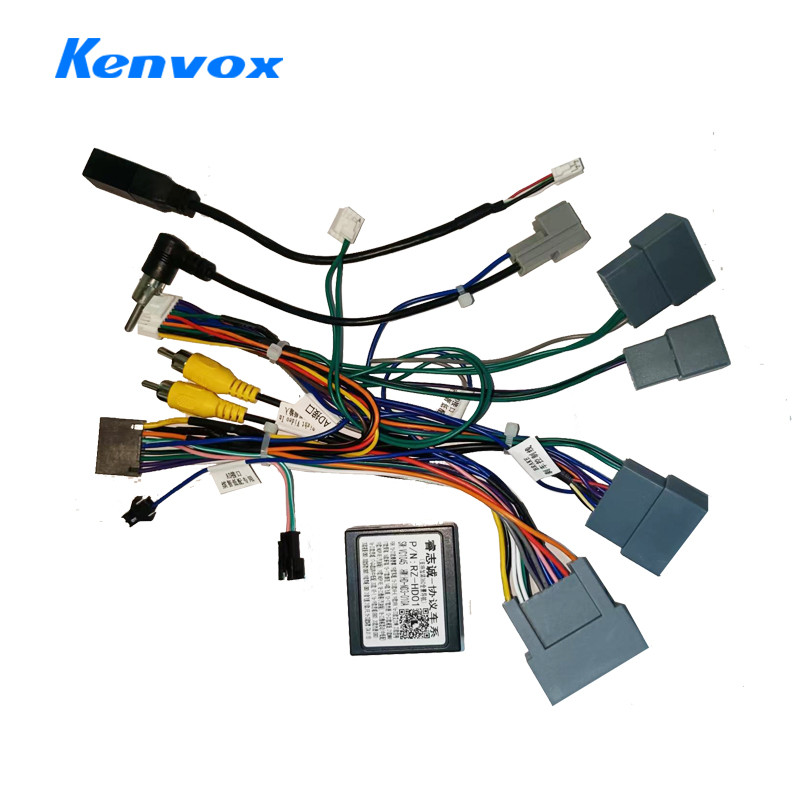 android Car radio Canbus Box Decoder For Honda HR-V HRV XRV Vezel fit jade jazz 16 pin Wiring