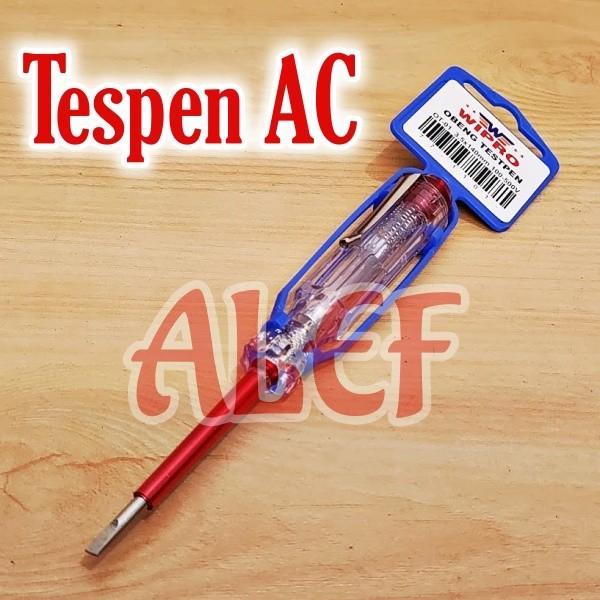 Tespen listrik AC Wipro obeng tespen arus listrik