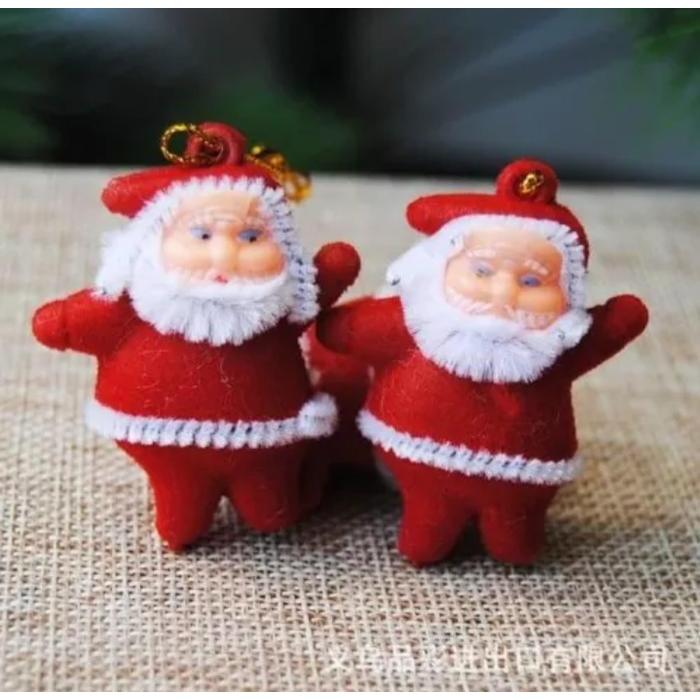 #####] Boneka Santa Clause Mini / Santa Clause Mini Hiasan Pohon Natal Kristen
