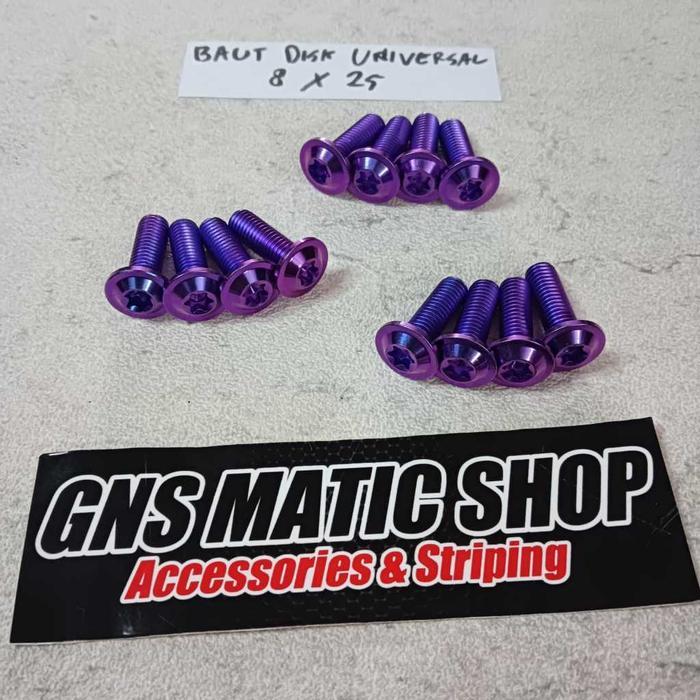 New BAUT DISK TITANIUM (1BIJI) BAUT PIRINGAN CAKRAM TITANIUM BAUT DISC TITANIUM BAUT DISK TITANIUM