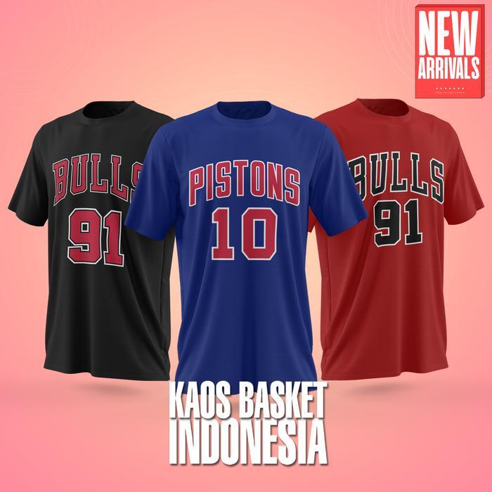 BAJU BASKET KAOS BASKETBALL TSHIRT CH1CAG0 BLL5 CLASSIC EDITION DENNIS RODMAN PENGANTI JERSEY BASKET