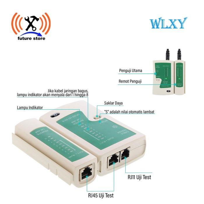 Wlxy Tool Kit Set Maintenance Perbaikan Jaringan Network Original