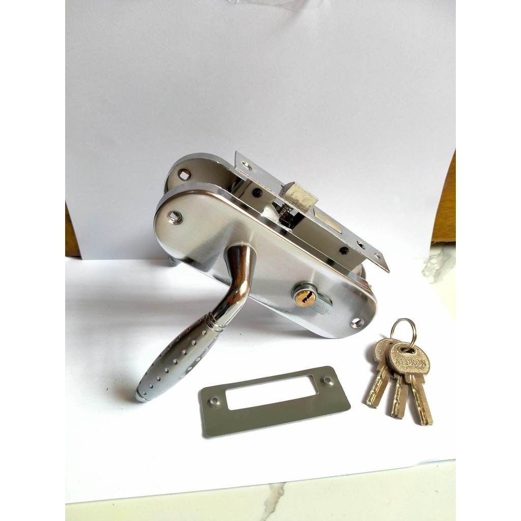 kunci pintu kamar bagus full set gagang kunci pintu kamar tebal