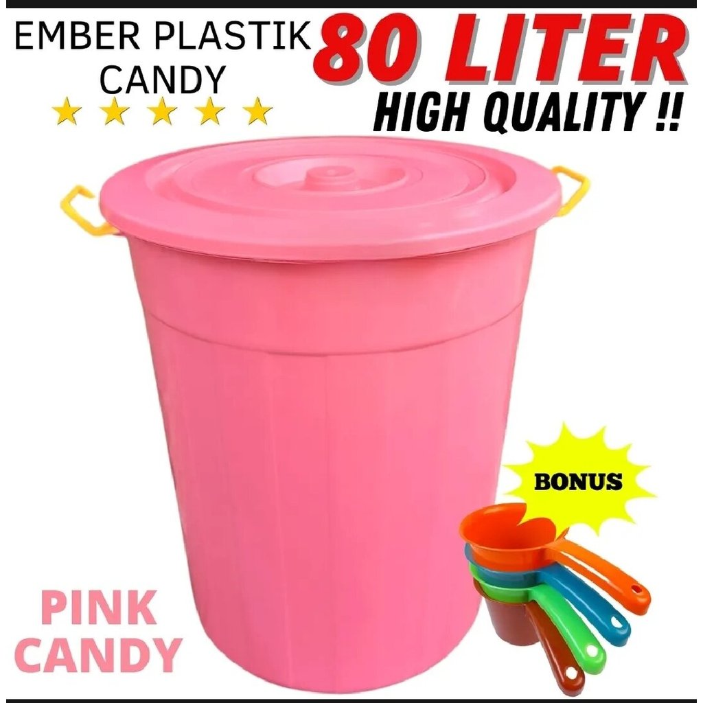 Ember air 80 liter warna / tong 80 liter