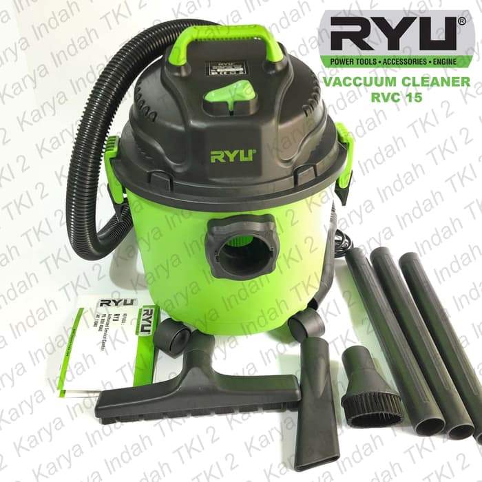 Vacuum Cleaner 15L Basah dan Kering RYU RVC15 Vakum Sedot Debu 15 Ltr