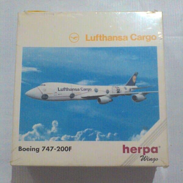 HERPA WING 1:500 LUFTHANSA CARGO BOEING 747-200F