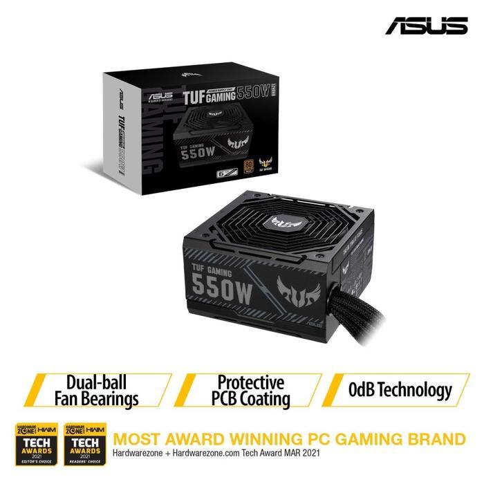 ASUS TUF GAMING 550B - PSU 550WATT 80+ BRONZE POWERSUPPLY ASUS