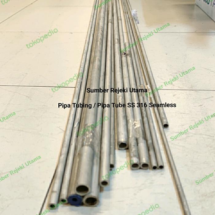 Pipa Tubing Stainless Od 14Mm Pipa Tube Ss 316