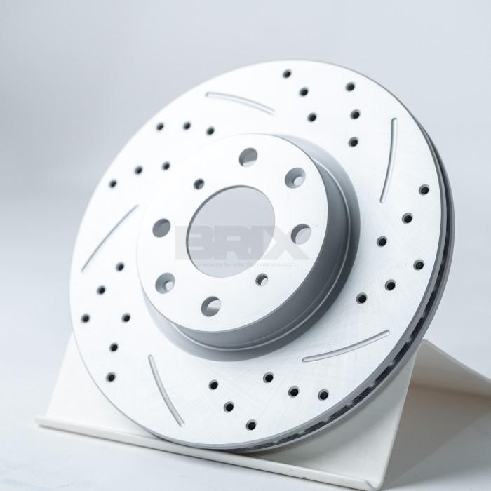 BRIX Brake Disc Piringan Rem Depan Toyota Agya 1.2 Matic/Manual Ventilated Rotor Street Series