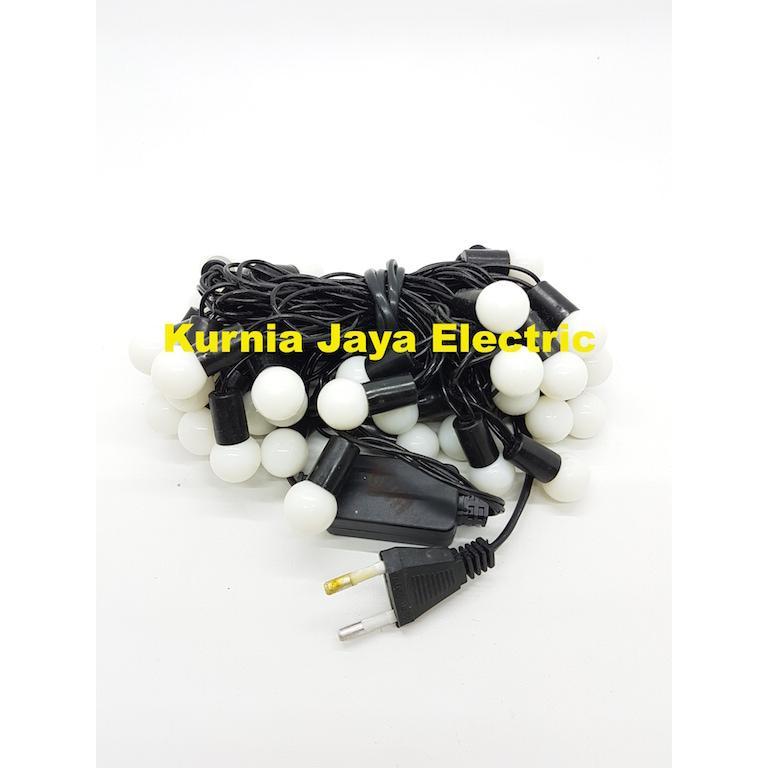 Lampu Pohon Natal Led Hias Bulat Bola Kelereng Kecil Warna Warni 50Led