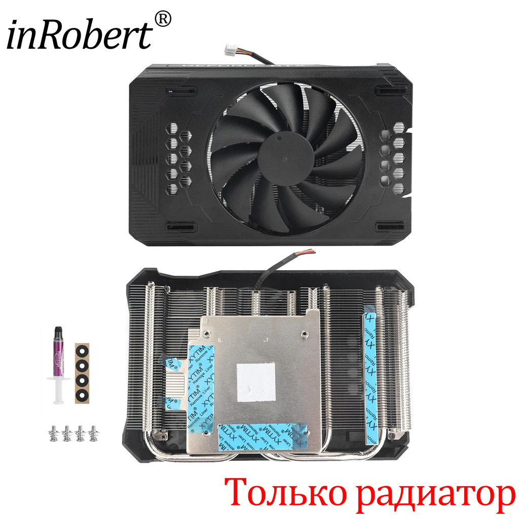 DIY Video Card Fan For PNY RTX 3060 GPU HeatSink With Fan Replacement Retrofit NVIDIA RTX A4000
