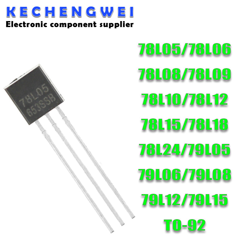 20Pcs 78L05 78L06 78L08 78L09 78L10 78L12 78L15 78L18 78L24 79L05 79L06 79L08 79L09 79L12 79L15