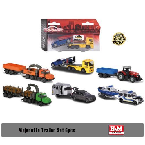 Ready majorette trailer series cars
