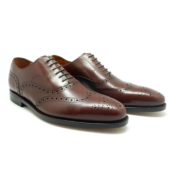 [FLASHSALE] Fortuna Shoes Sepatu Kulit Pria Oxford Wingtip - Leather Outsole 7887