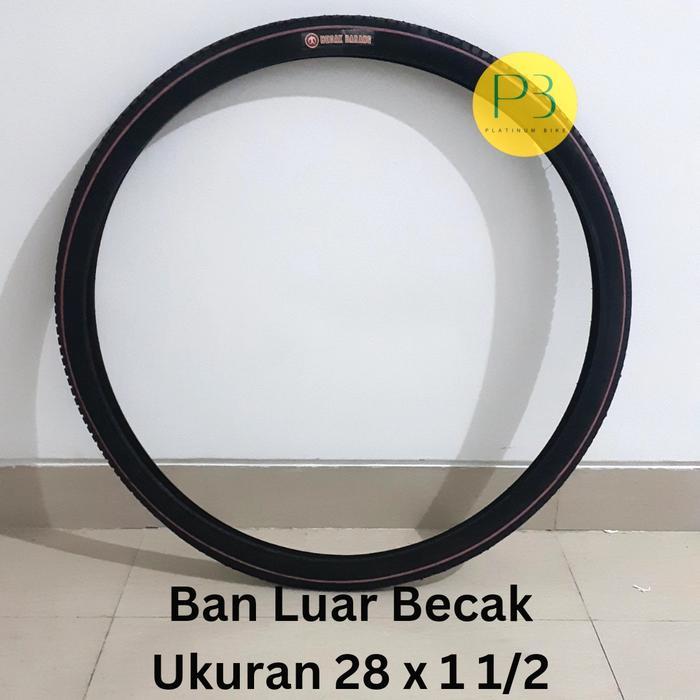 Ready Ban Luar Swallow 6Pr Ukuran 28 X 1 1/2 Untuk Becak/Rombong