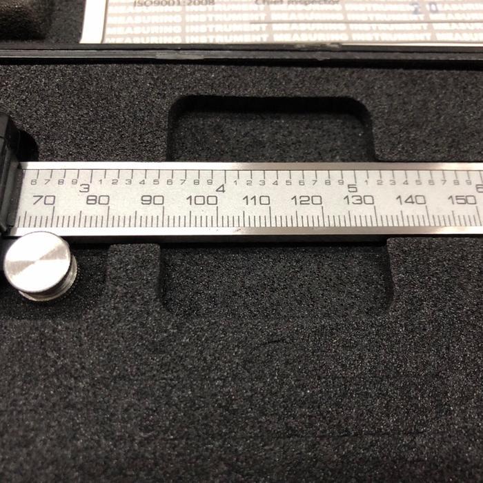 Caliper Digital 150mm 6 inci Krisbow, Jangkar Sorong Digital / Sigmat 6inch alat ukur