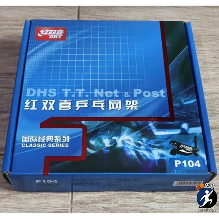 TIANG NET PINGPONG DHS P104 ORIGINAL