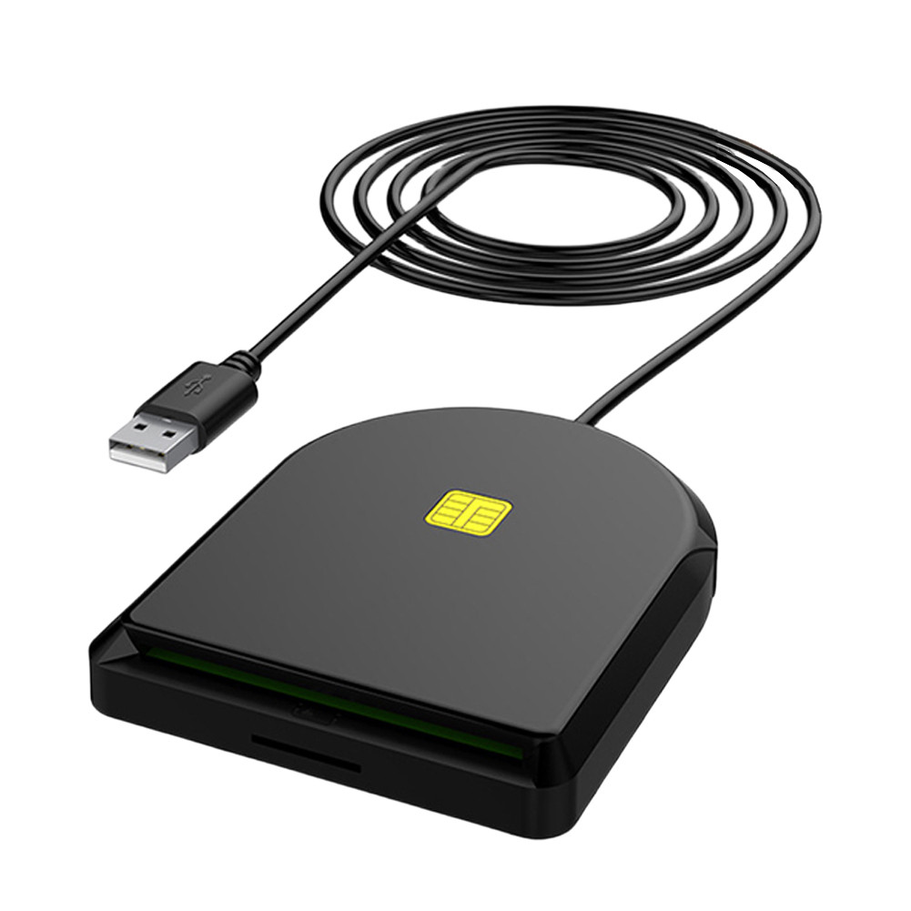 Portable Smart Card CAC USB2.0 USB Card Reader SIM SD TF Card Reader for JKO NKO BOL Marinenet for B