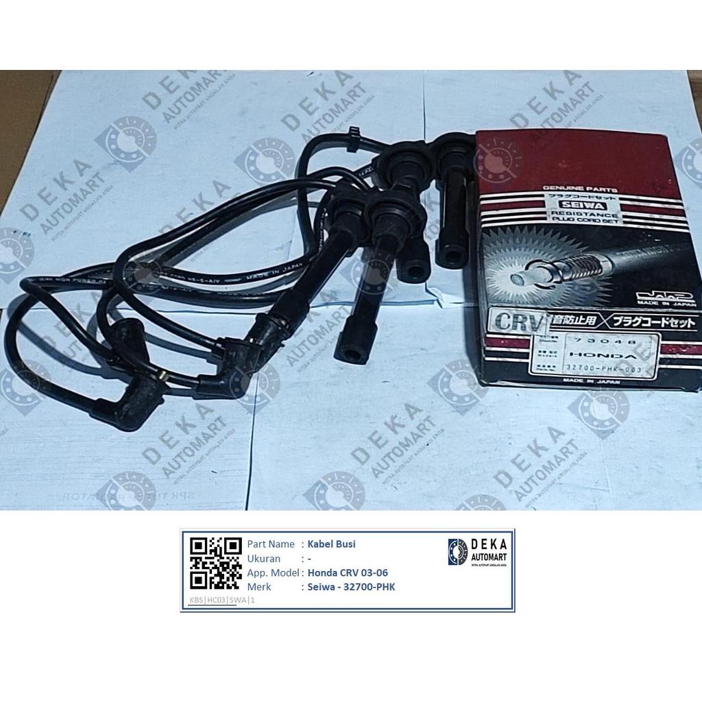 Kabel Busi Seiwa untuk Honda CRV 03-06 (32700-PHK-003)