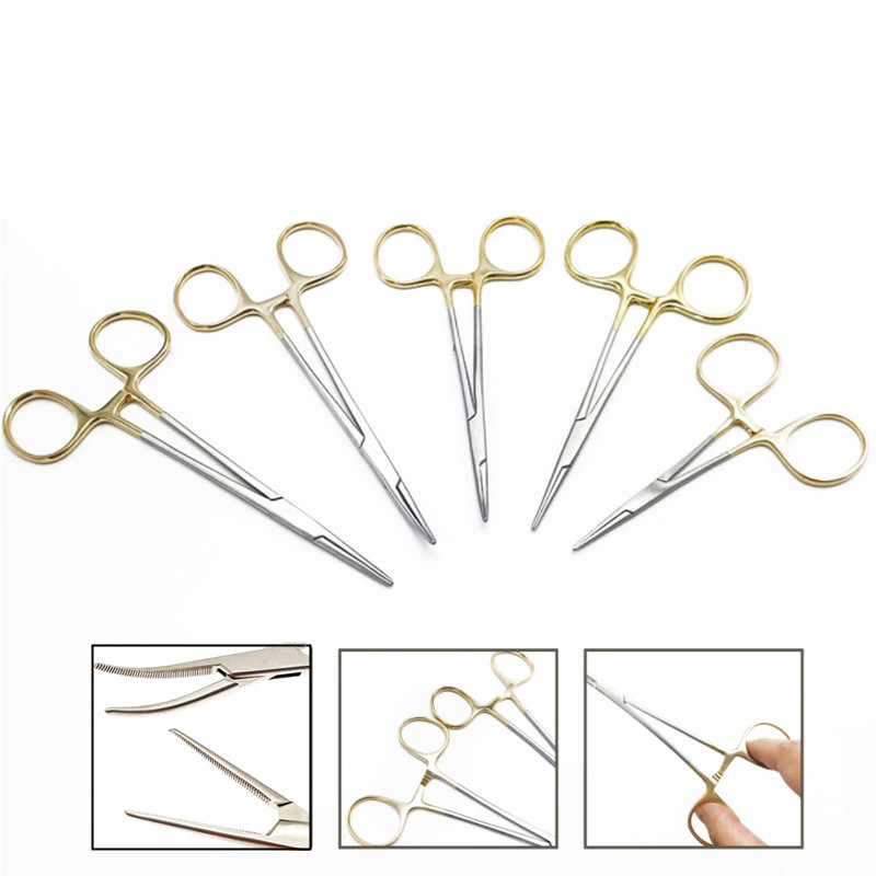 Hemostatic forceps Surgical instrument hemostat dental forceps