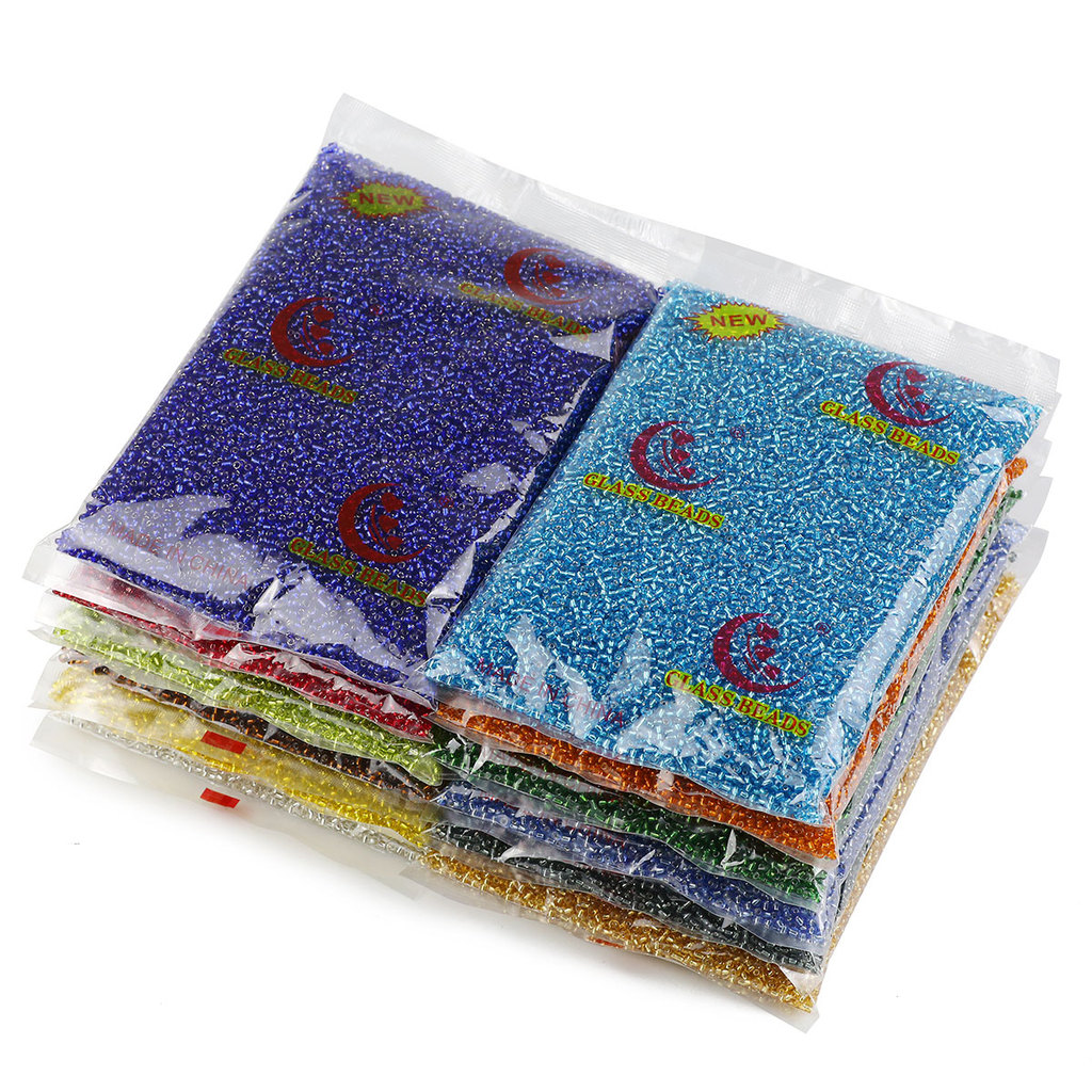 30000/15000 2mm 3mm Beads Czech Glass Seed Beads Small Round Loose Bead For DIY Earring Bracelet