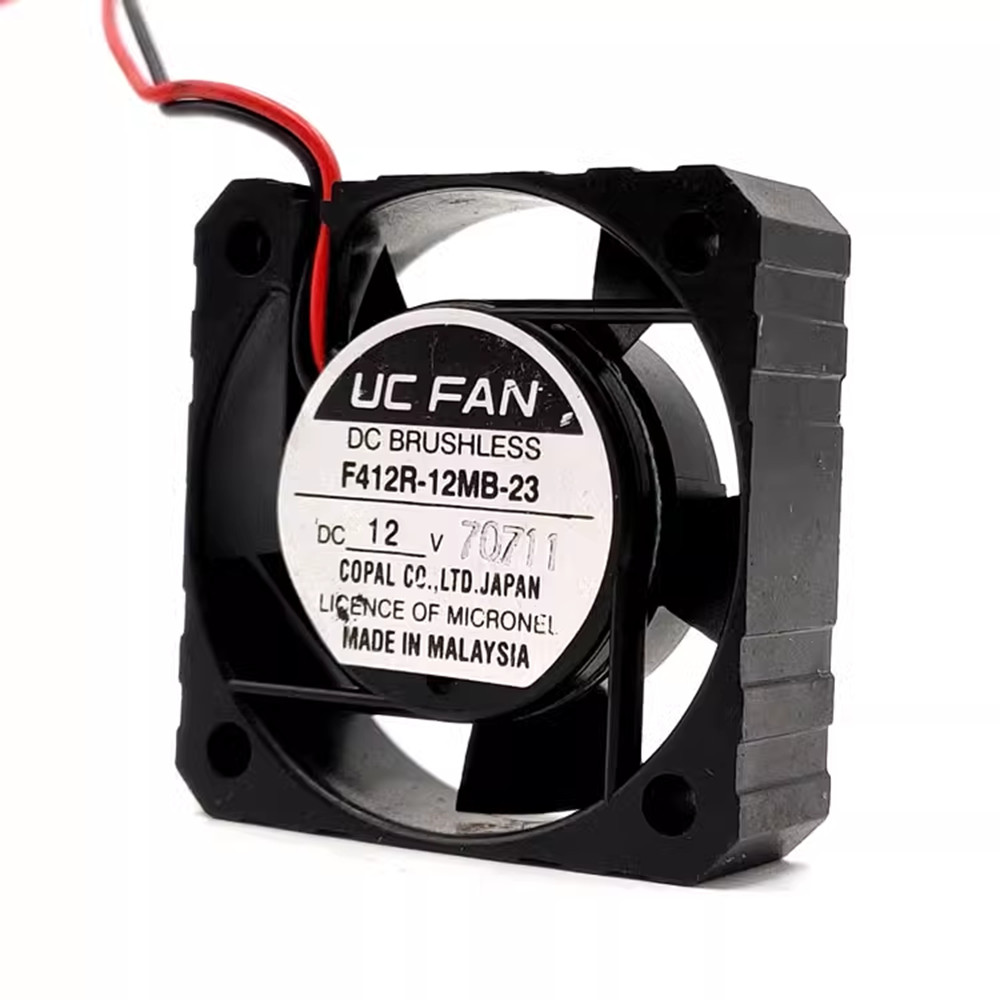 Original UC FAN 4012 F412R-12MB-19 F412R-12MB-23 DC12V 4cm 4012 CPU Power Supply Inverter Cooling