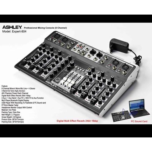 Khusus Instan/Sameday Mixer Ashley Expert 804 Original 8 Channel