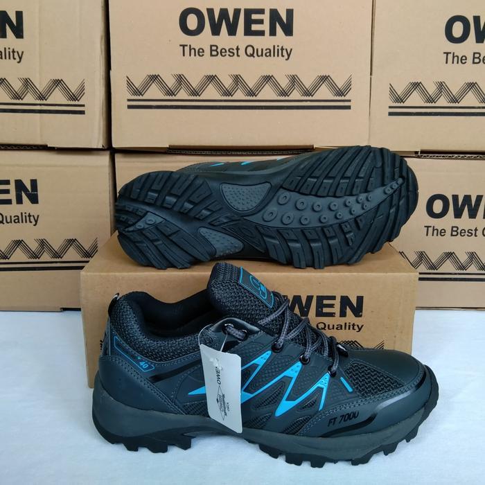 Consina - Sepatu Owen Terbaru/Sepatu Pria/Sepatu Owen Ft7000 Biru Hitam Coklat Size 39-43/Sepatu